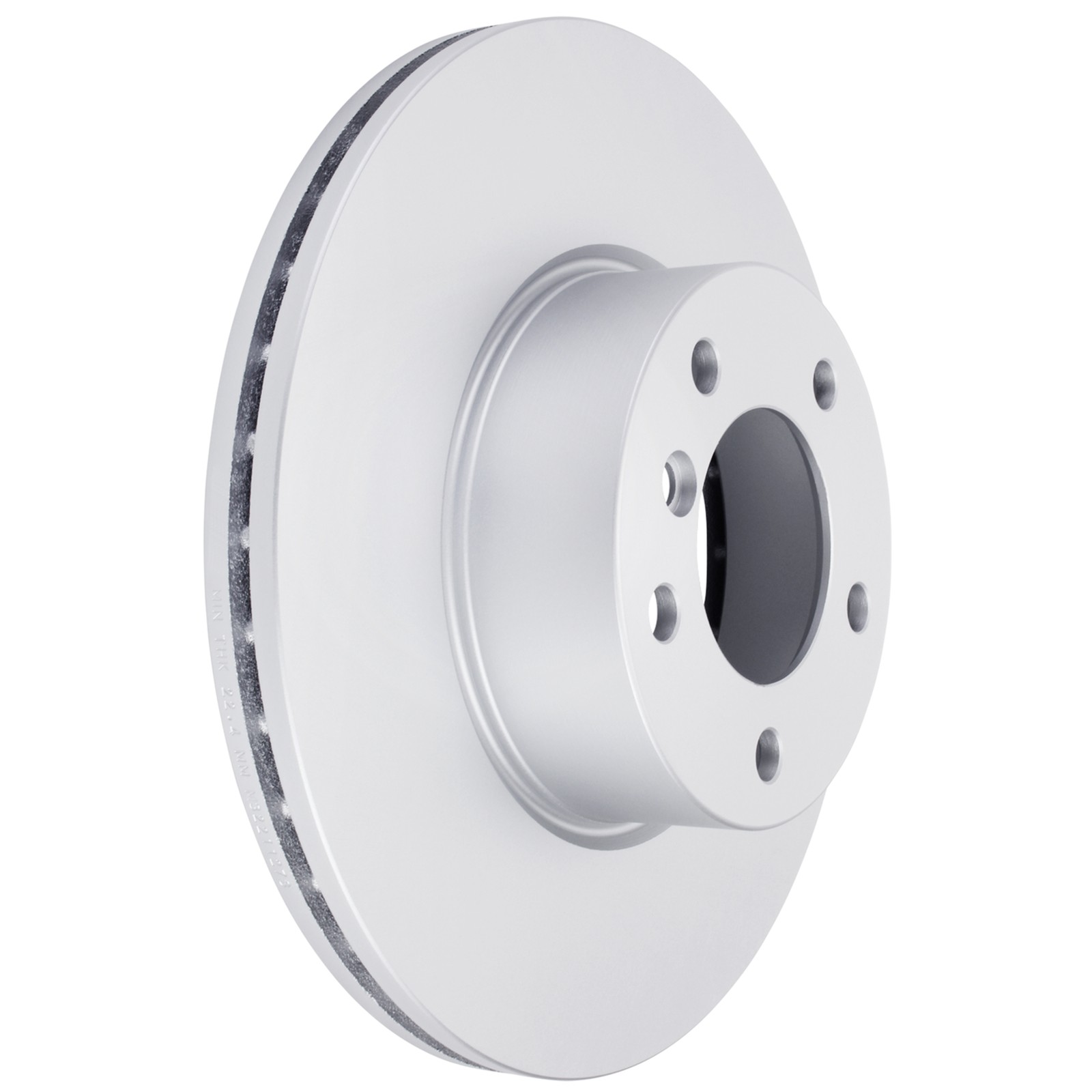QUALITY-BUILT Black Series Coated Front Brake Rotor BR73006G