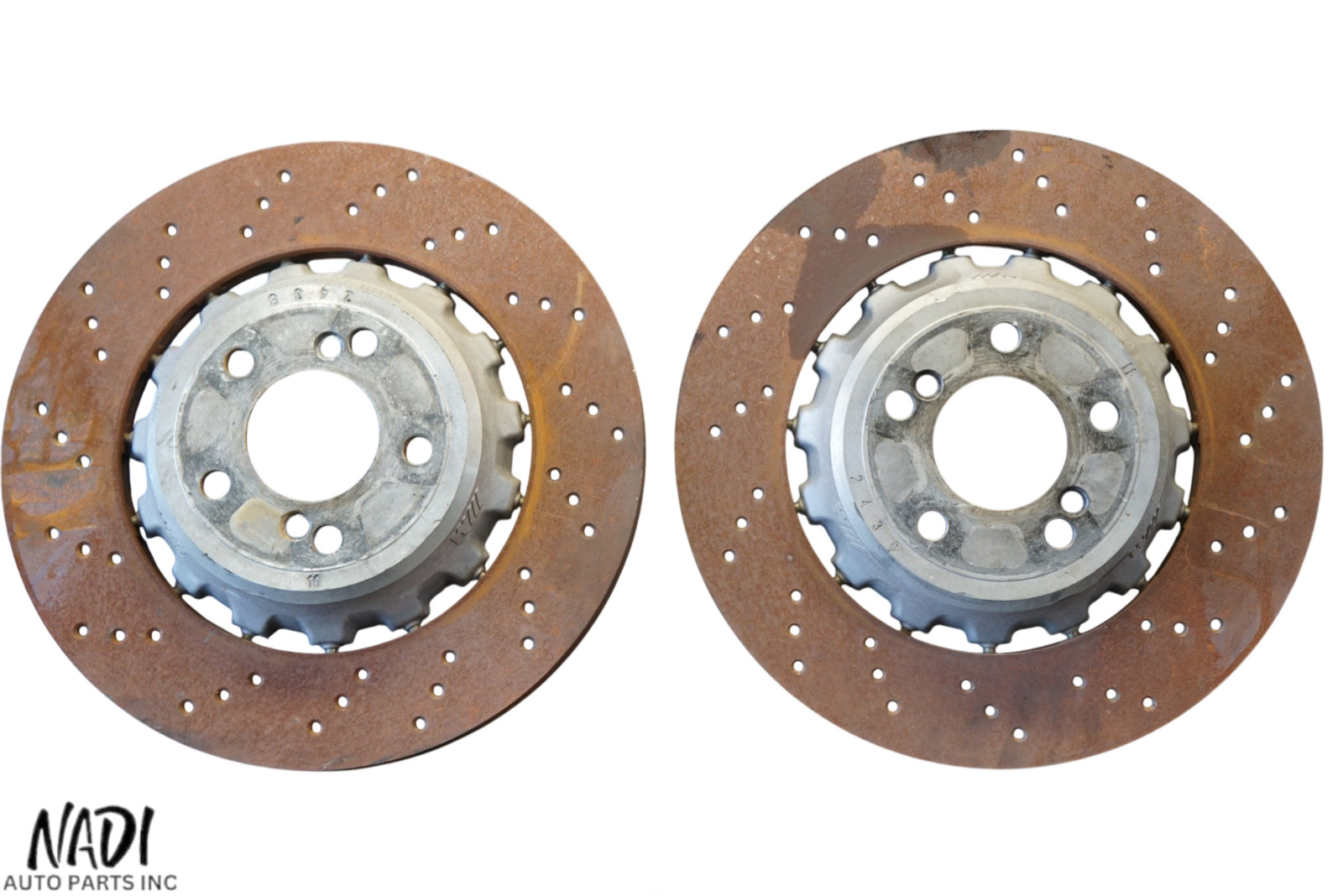 2015 2016 2017 2018 2019 2020 BMW F80 F82 F83 M3 M4 REAR BRAKE ROTOR PAIR OEM