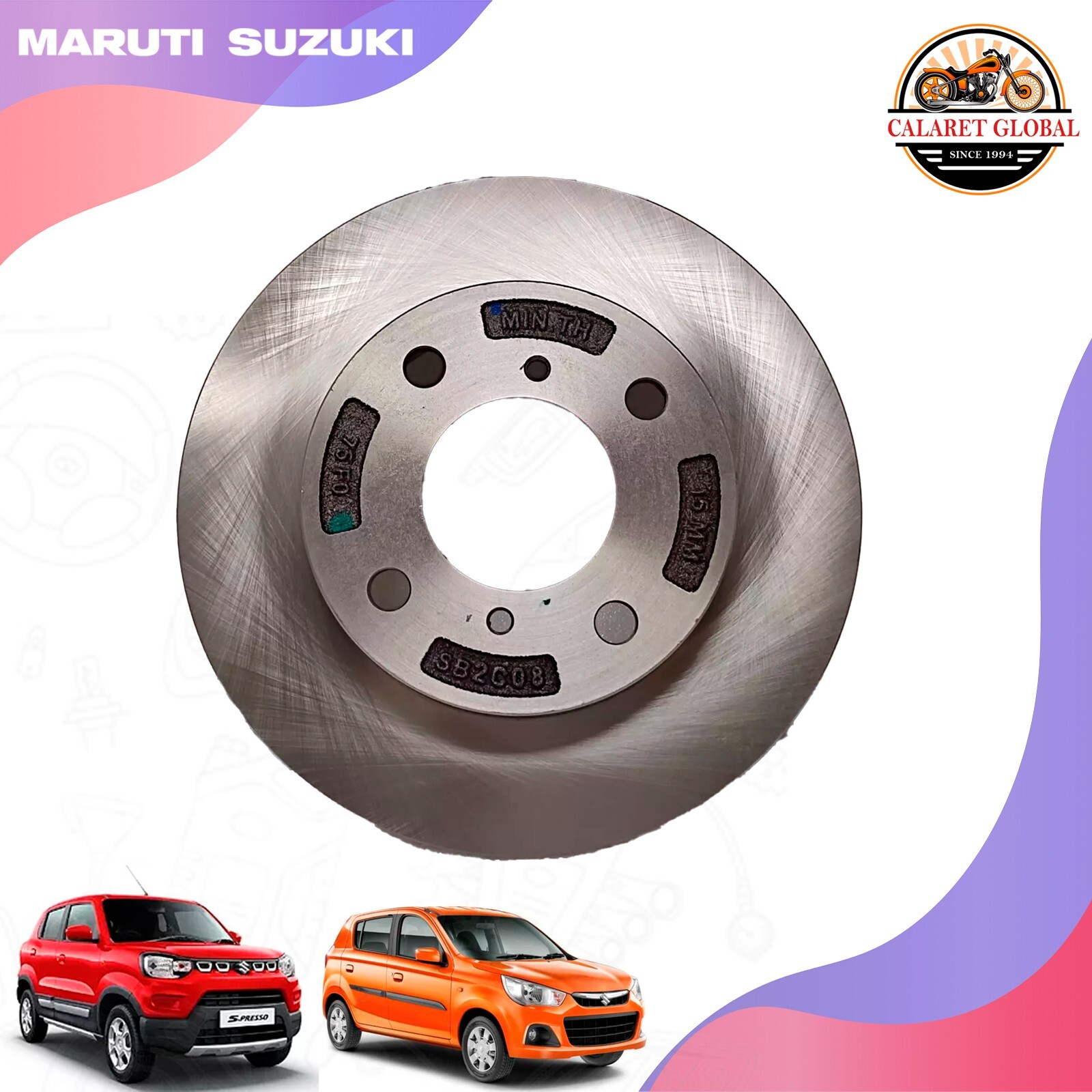 Maruti Suzuki alto k10 2010 2020 wagon r 2003 2018 front disc brake 55311M65L11