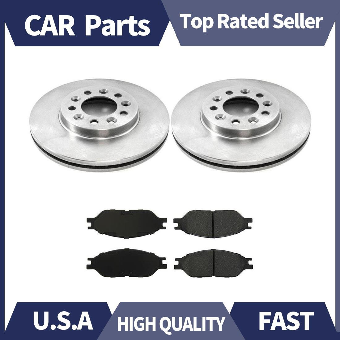 For 1999 Ford Windstar Front Brake Rotors And Ceramic Brake Pads