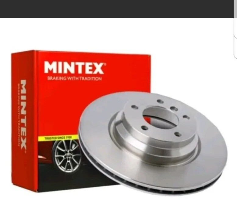 Brake Discs Pair Rear Solid MDC1663 278 mm Diameter Mintex