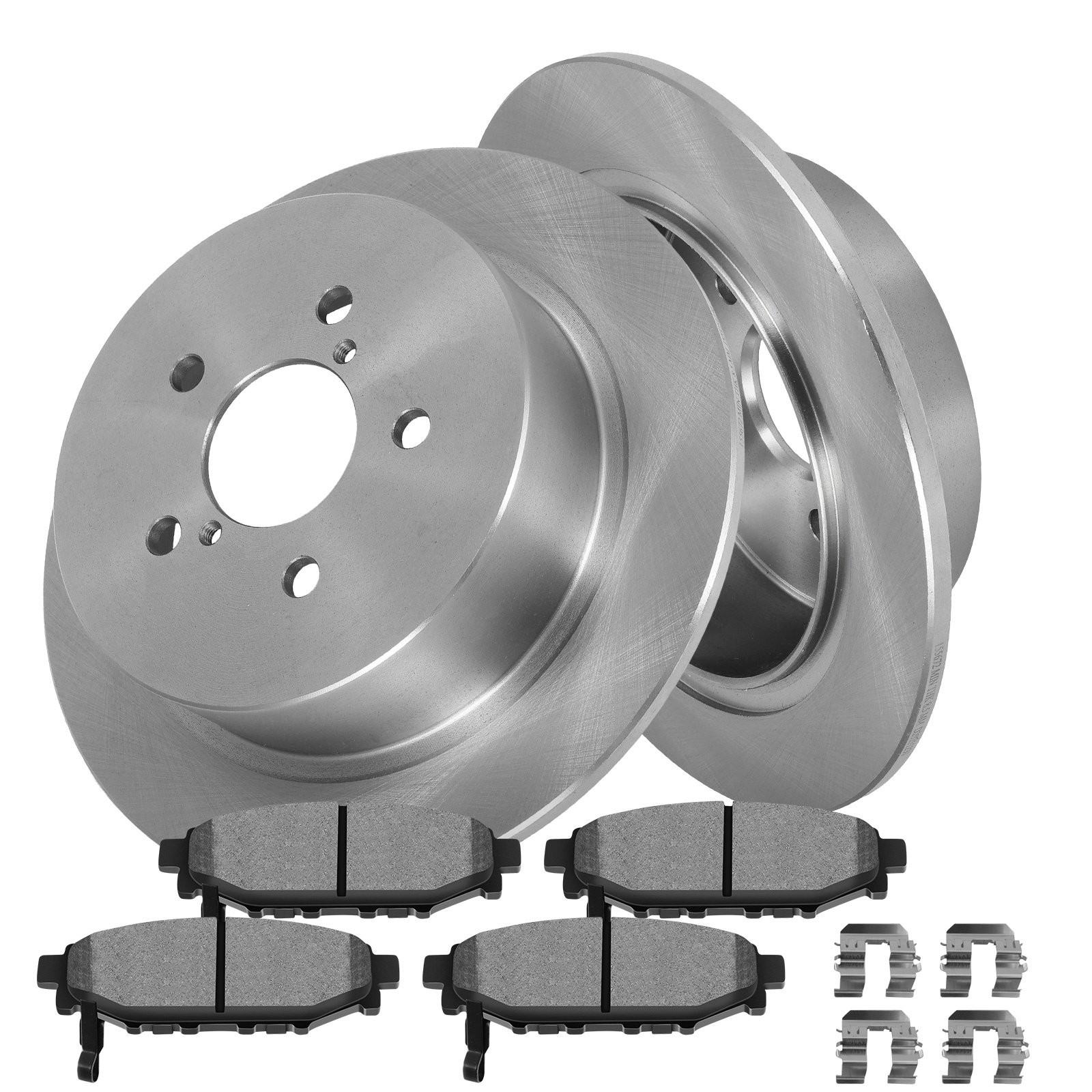 Rear Brake Rotors & Ceramic Pads For Subaru Legacy 2005 – 2009 Outback