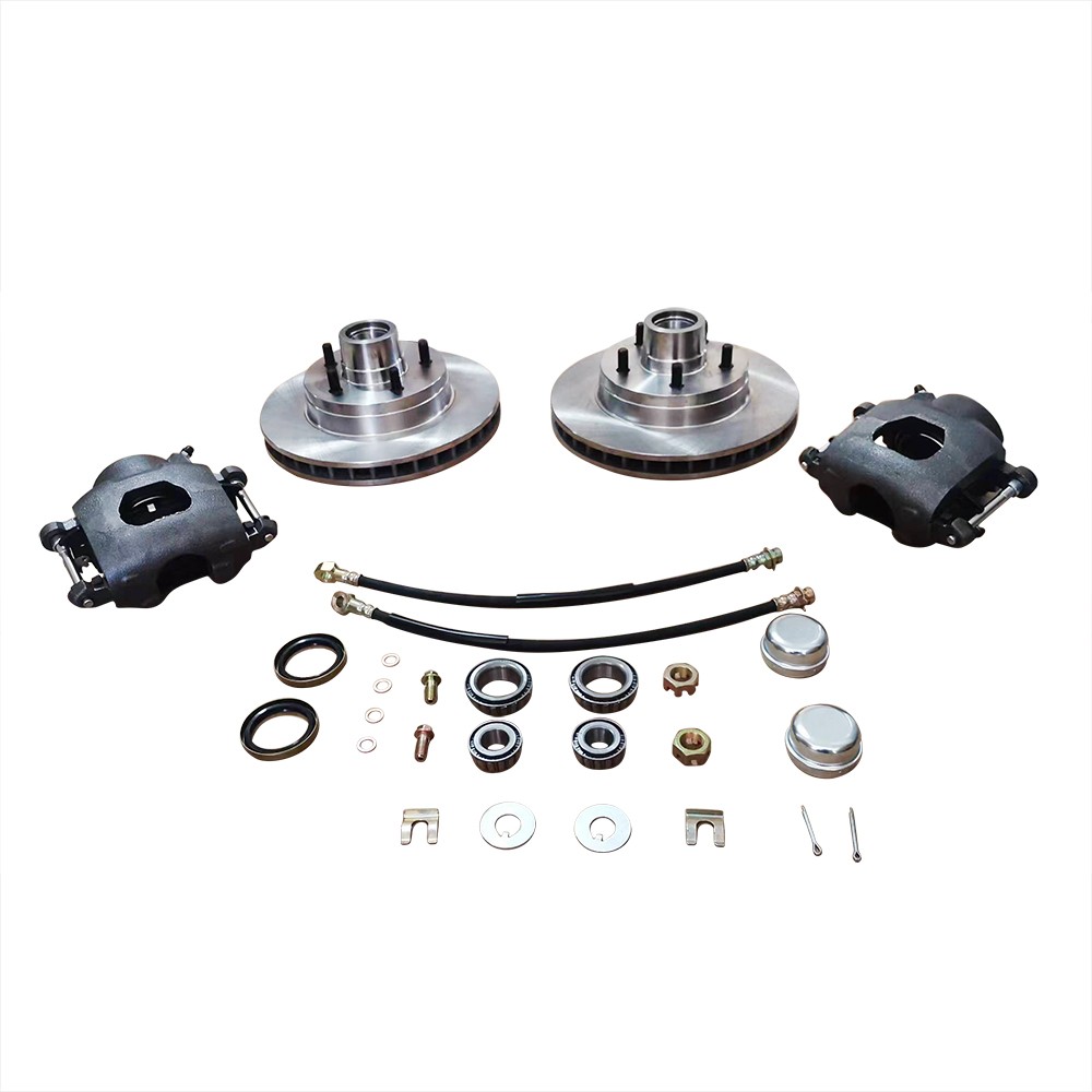 Front Truck Disc Brake Conversion Wheel Component Kit 5Lug For 1960-70 Chevy C10