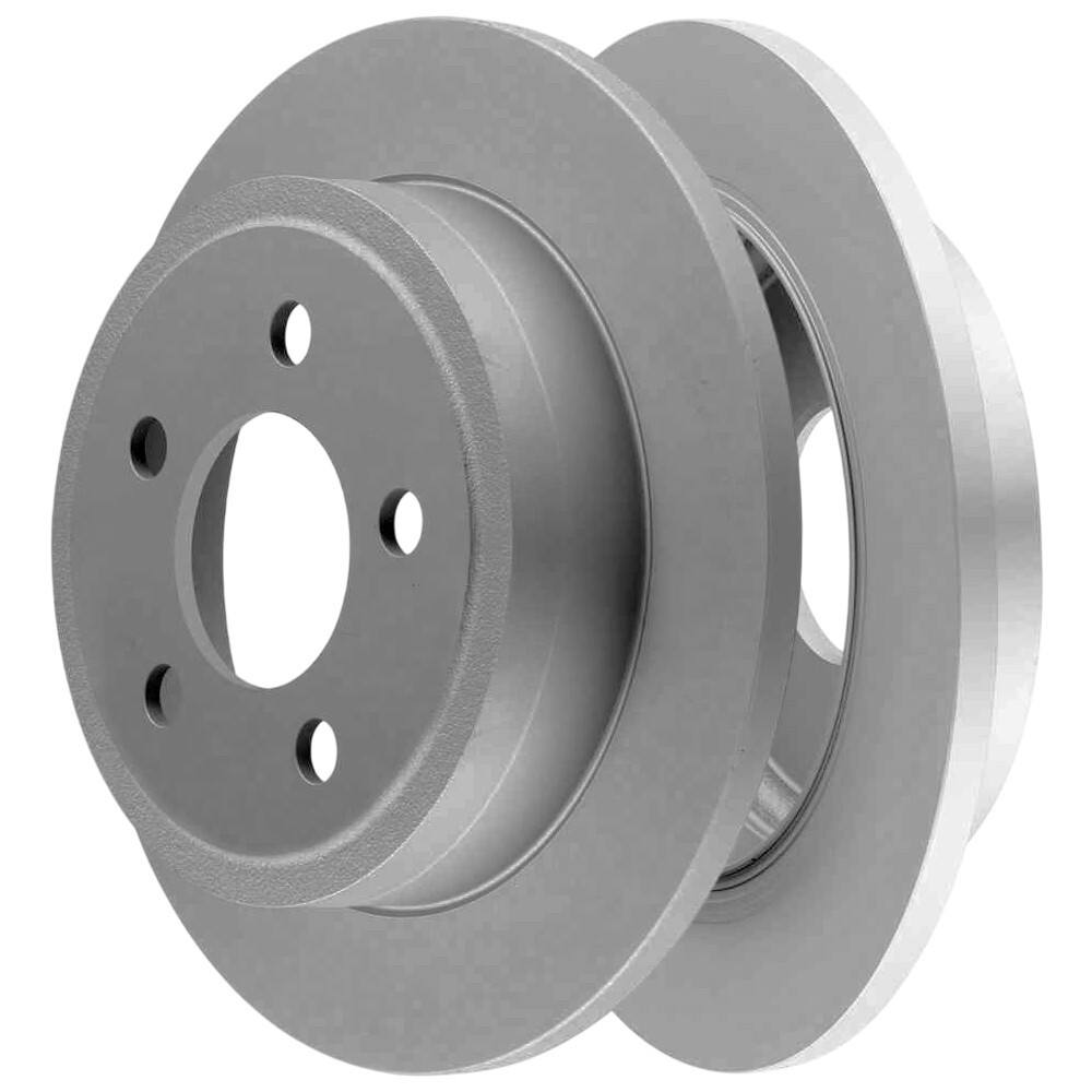 Rear Solid Disc Brake Rotors 2PCS Set For Jeep TJ; Wrangler 06-03 285mm