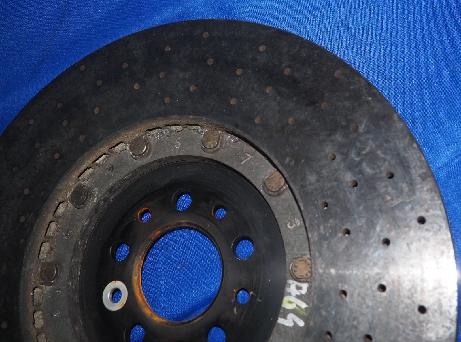 *NOTE* 2022-2026 Maserati MC20 Front Left/Right Carbon Ceramic Brake Rotor OEM