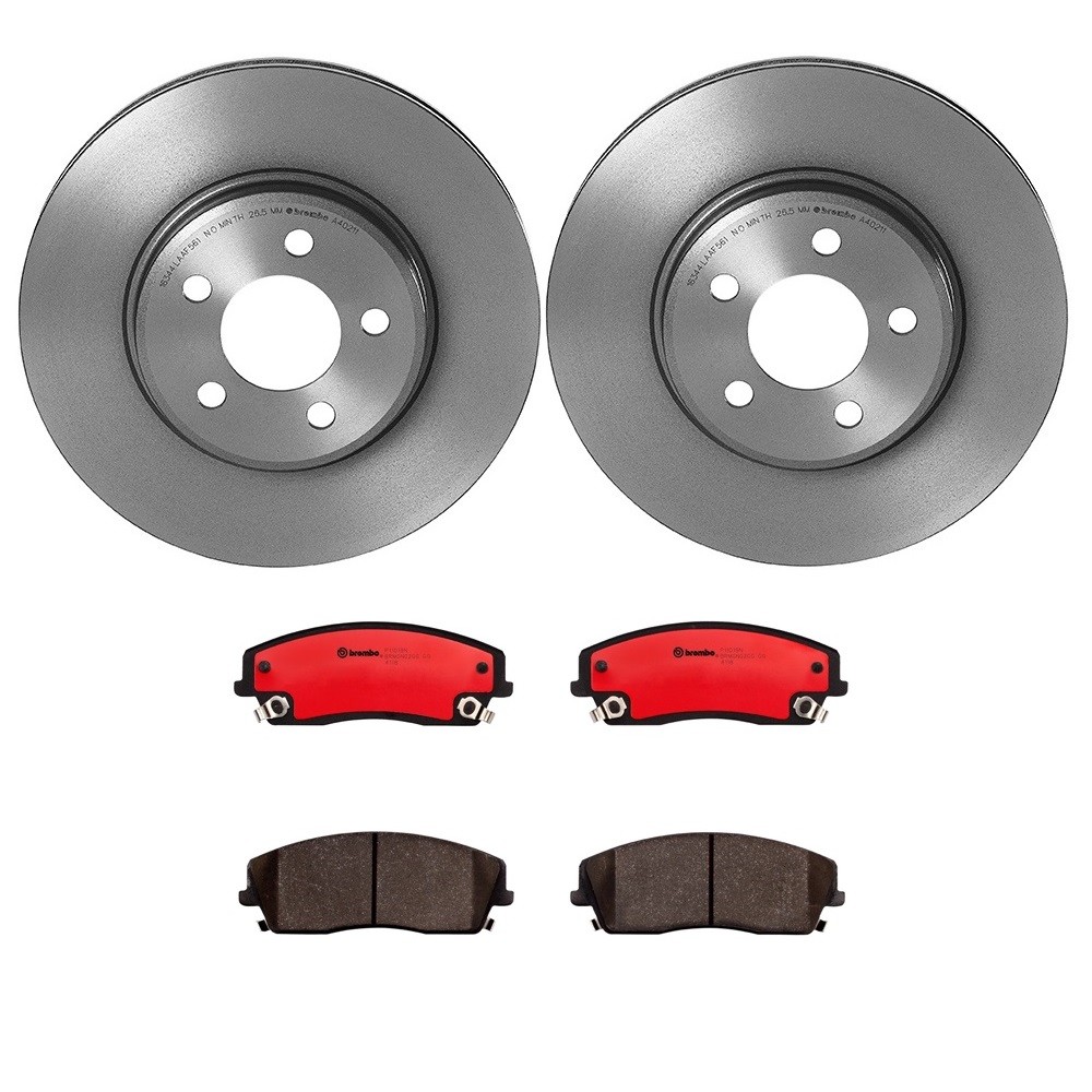 Brembo Front Std Brake Kit Ceramic Pads 320mm Disc Rotors for Chrysler Dodge RWD