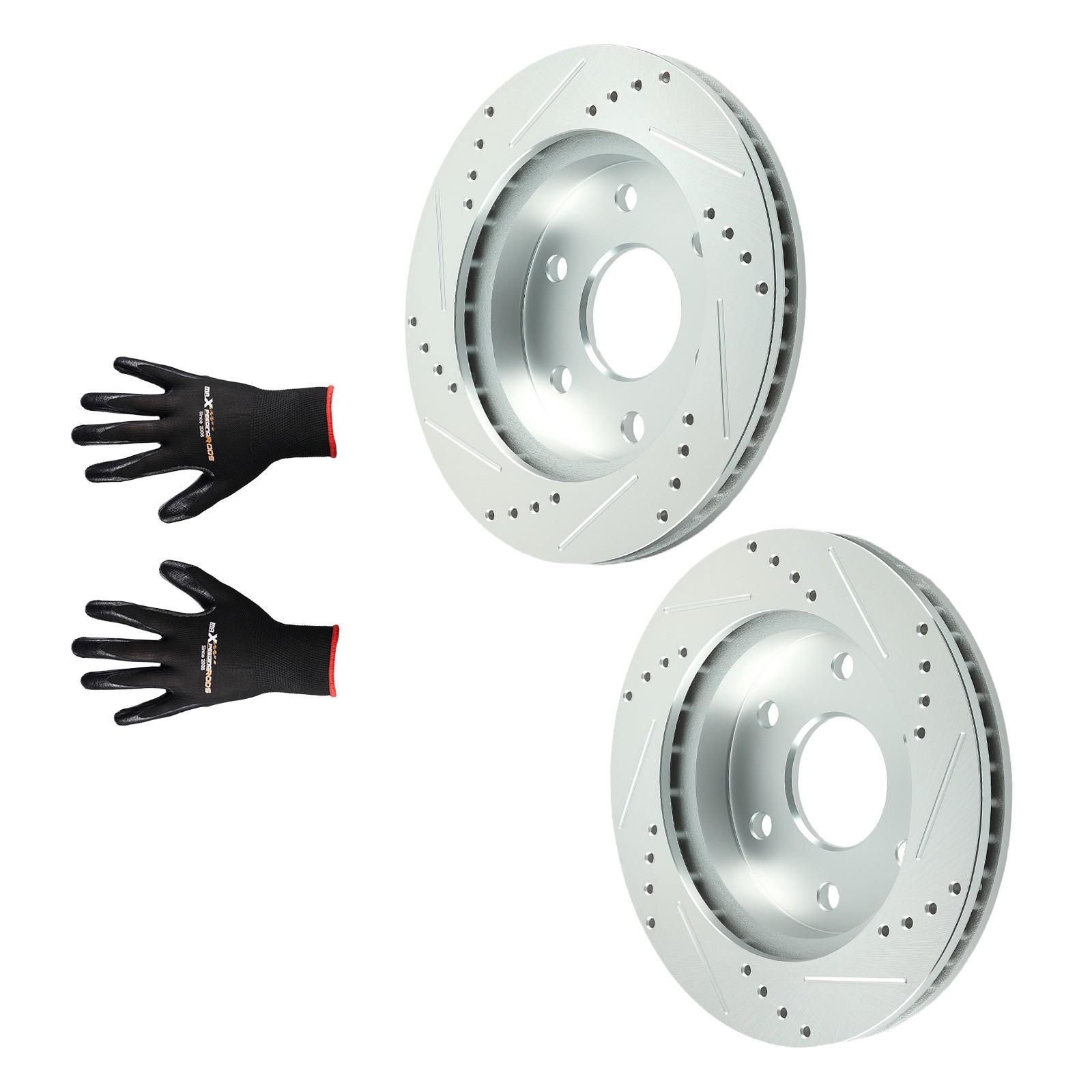 Front Brake Rotors Kit for Chevrolet Astro 2003-2005/Avalanche 1500 2002-2006