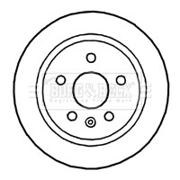 2x Brake Discs Pair Solid fits SAAB 9-5 YS3G 2.8 Rear 10 to 12 A28NER 292mm Set