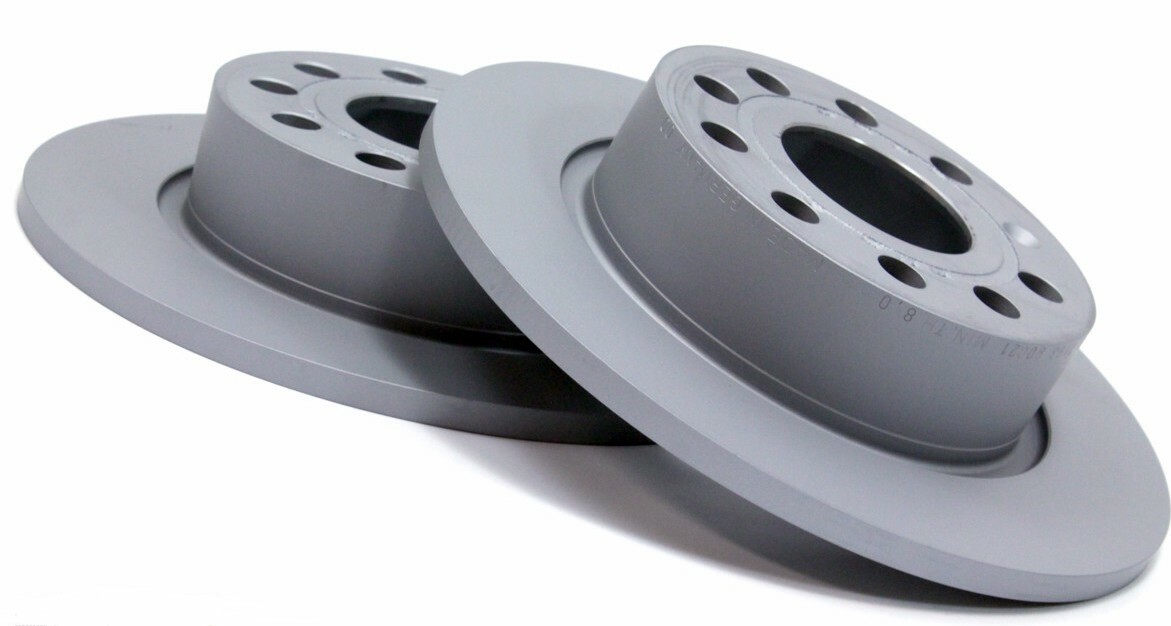 Audi A3 VW Golf MK6 Caddy Scirocco (2003-) Rear Brake Discs | 253 x 7mm | Solid