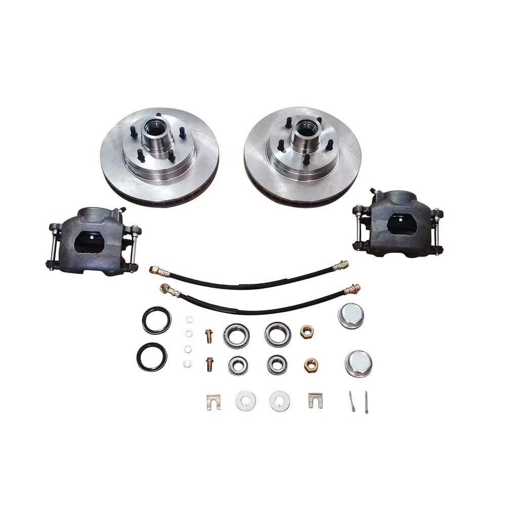 Front Conversion Wheel Component Truck Disc Brake Kit 5 Lug For 1960-1972 Chevy
