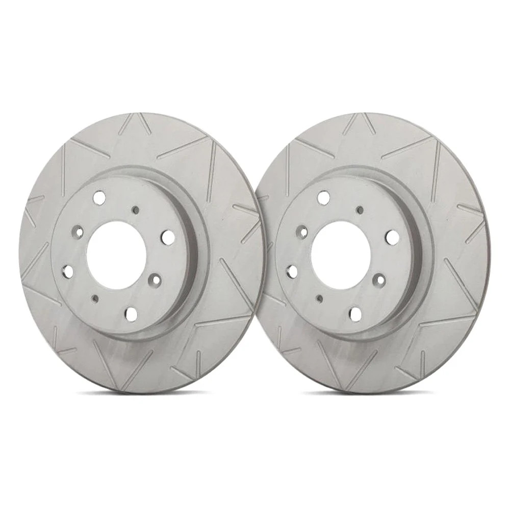 For Tesla S 21-25 SP Performance V52011C Peak Slotted 1-Piece Front Brake Rotors