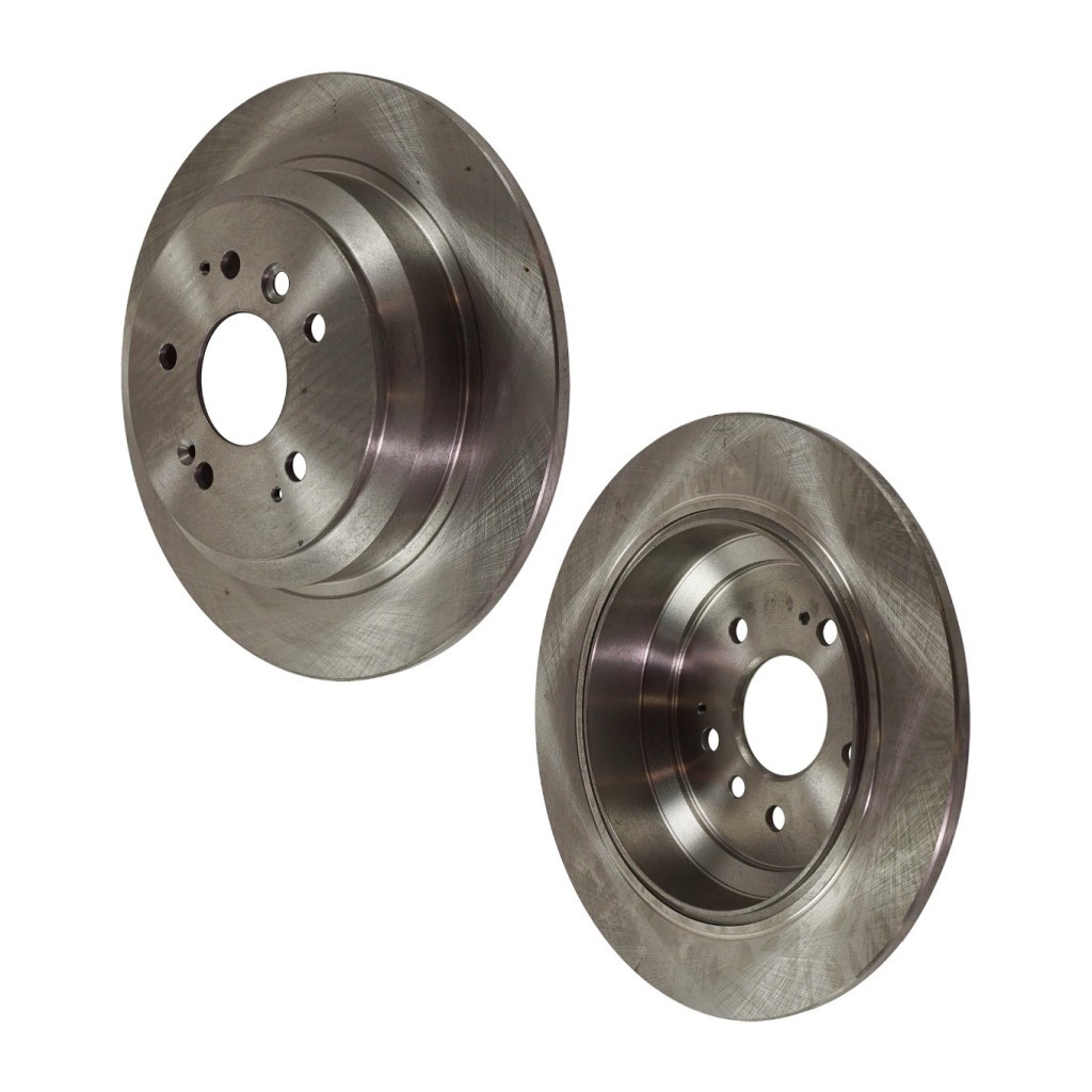 For Honda Pilot 2016-2020 Brake Discs Driver And Passenger Side Pair Bare Rotor