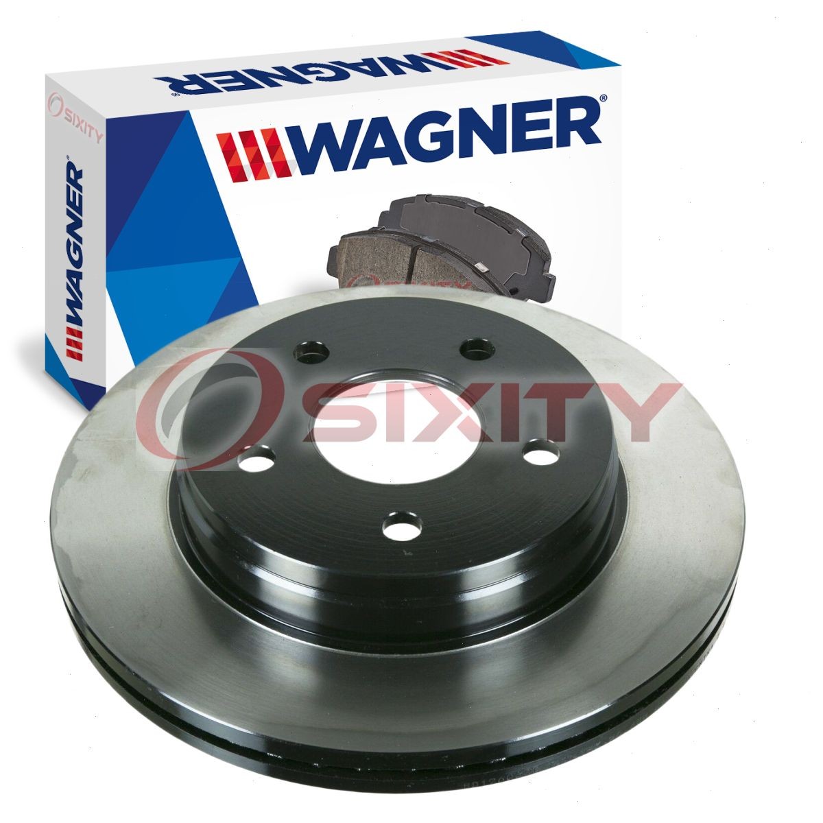 Wagner BD126062E Disc Brake Rotor for 780073 52010080AE 52010080AC cw