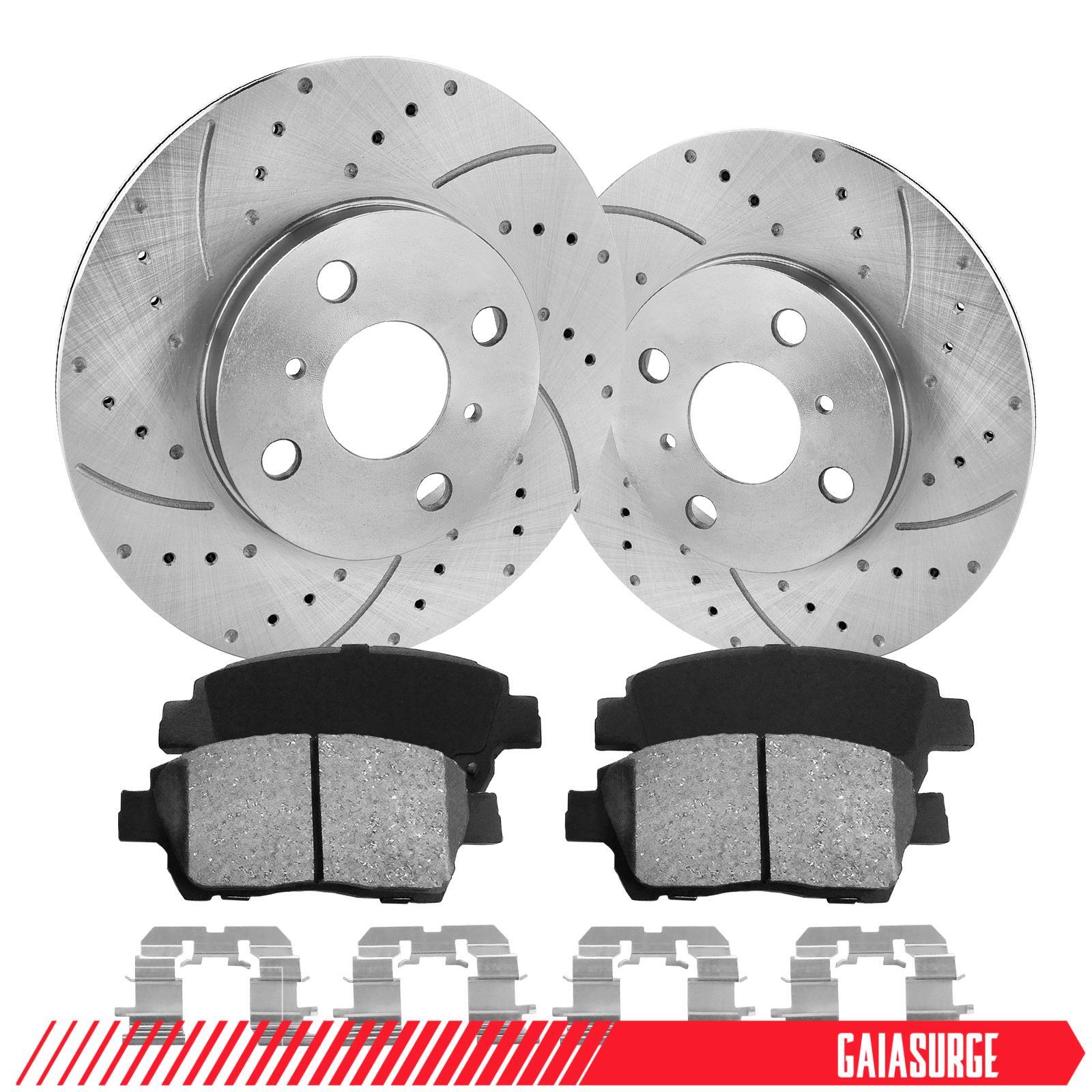 Front Brake Rotors & Ceramic Pads for 2004 2005 2006 Scion xA xB 1.5L Base 4LUGS