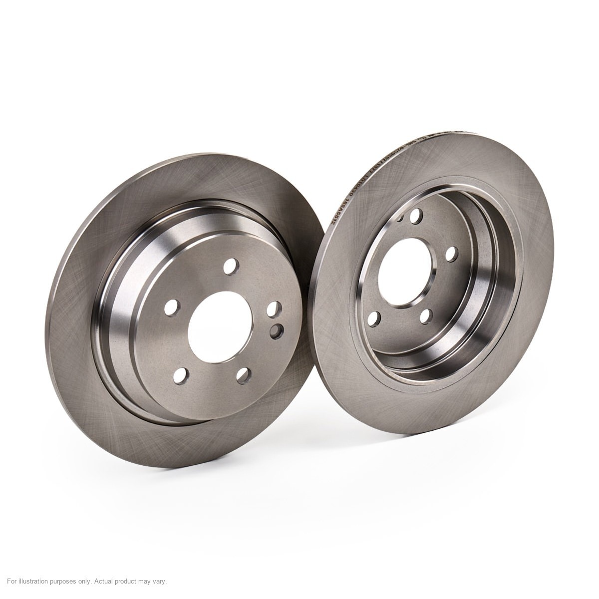 2X APEC Rear Brake Discs for MERCEDES-BENZ VIANO 2003- 296mm Solid SDK6198