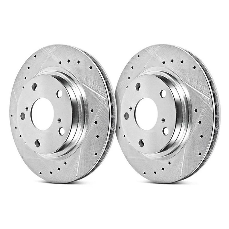 PowerStop EBR1208XPR Brake Rotors For Audi Q5 2011-2017 Front