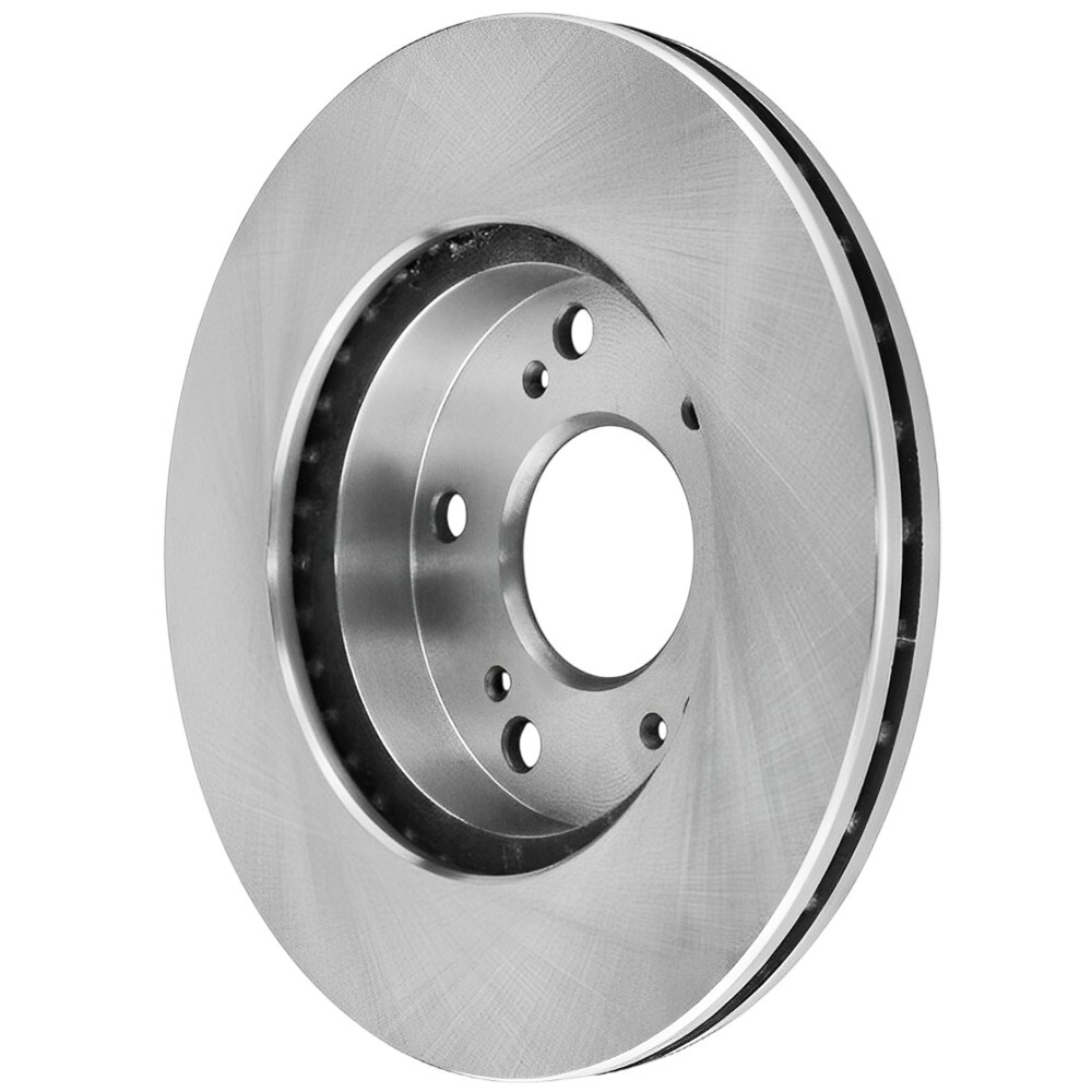 Front Vented Disc Brake Rotors 2PCS Set for Honda Civic 11-04; 261.5mm