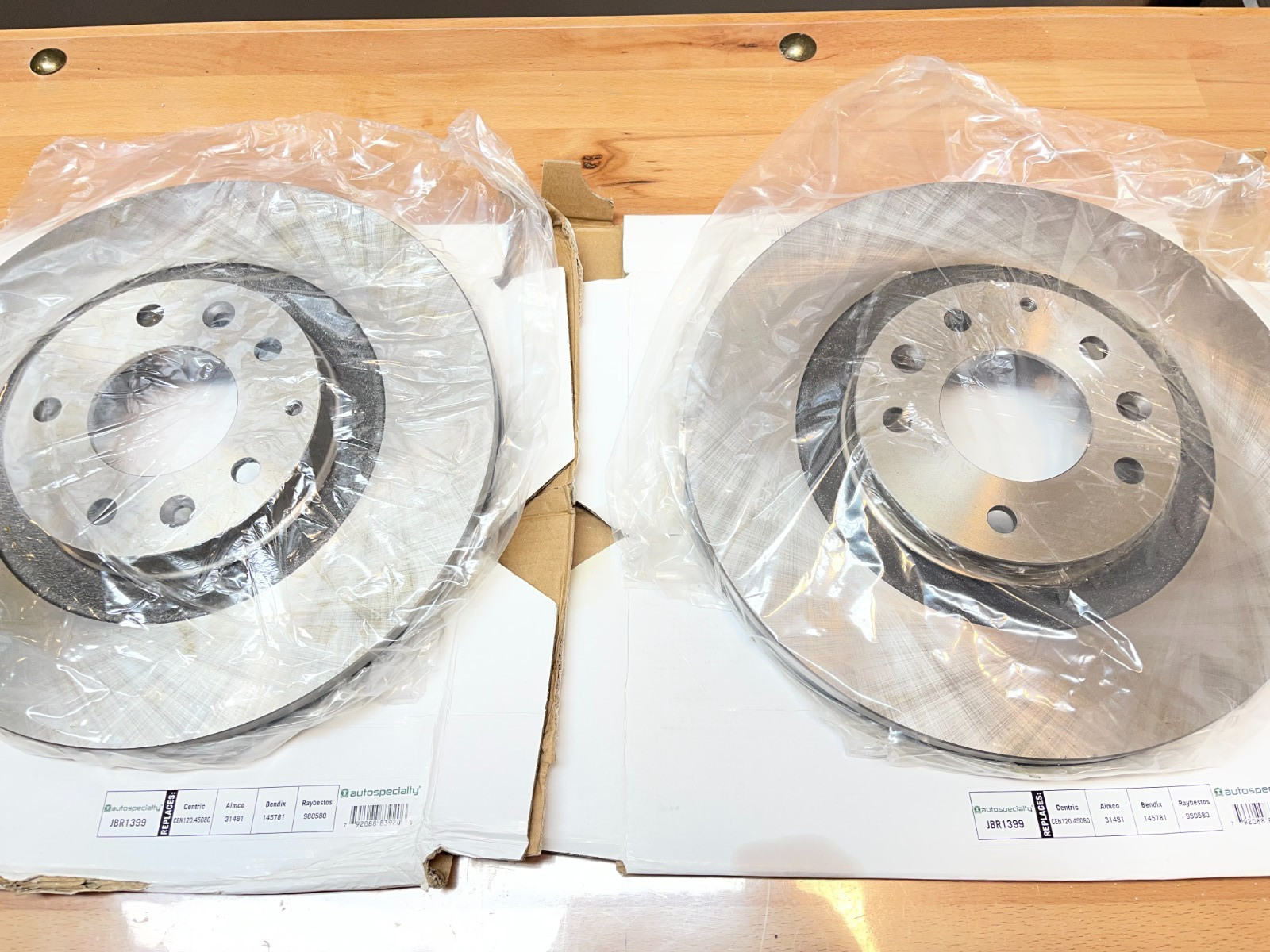 Disc Brake Rotor-Front OE Stock Replacement Brake Rotor fits 07-15 Mazda CX-9