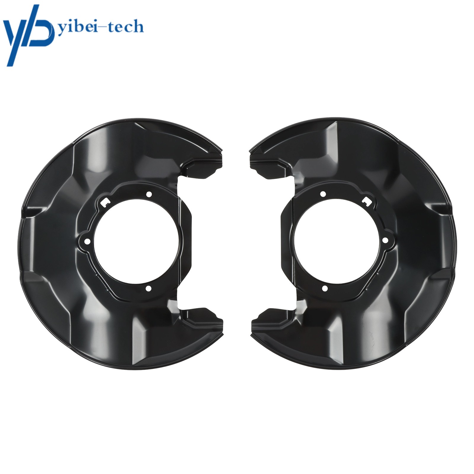 2Pcs Front Left & Right Side Brake Dust Shield Set For Honda Accord 2008-2012