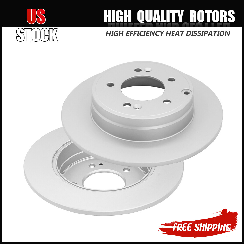 Rear Disc Brake Rotors for 2011 2012 2013 – 2016 Azera Optima Sonata Cadenza