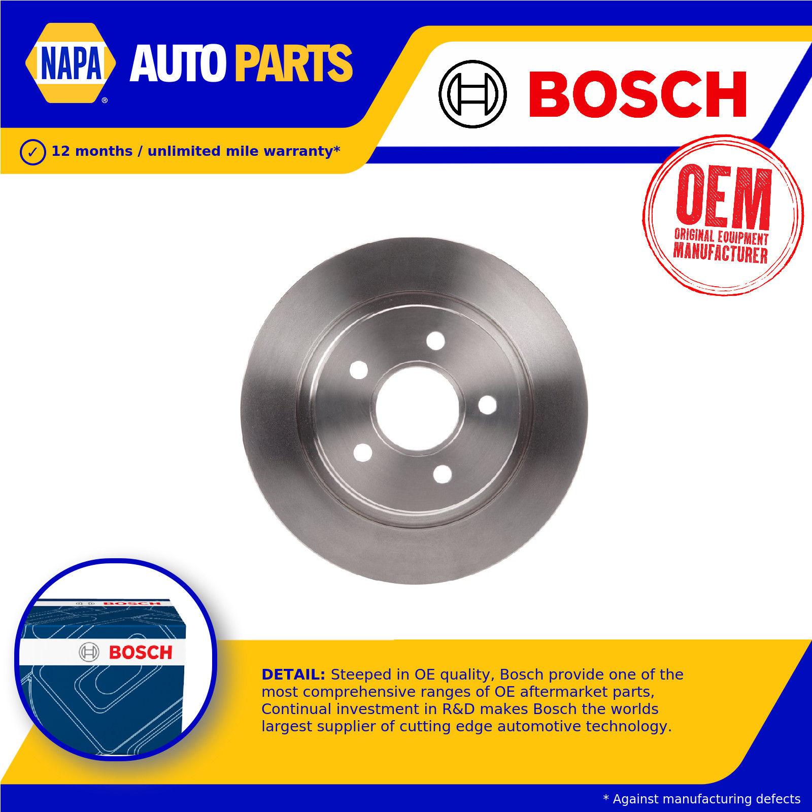2x Brake Discs Pair Solid fits FORD TOURNEO CONNECT TDCi 1.8D Rear 02 to 13 Set