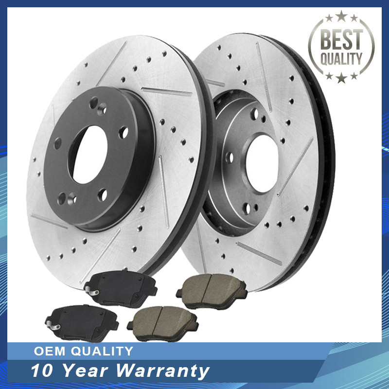 For Hyundai Sonata Brake Rotors with Pads Front 2011-2014 Disc Brake Kits 300mm