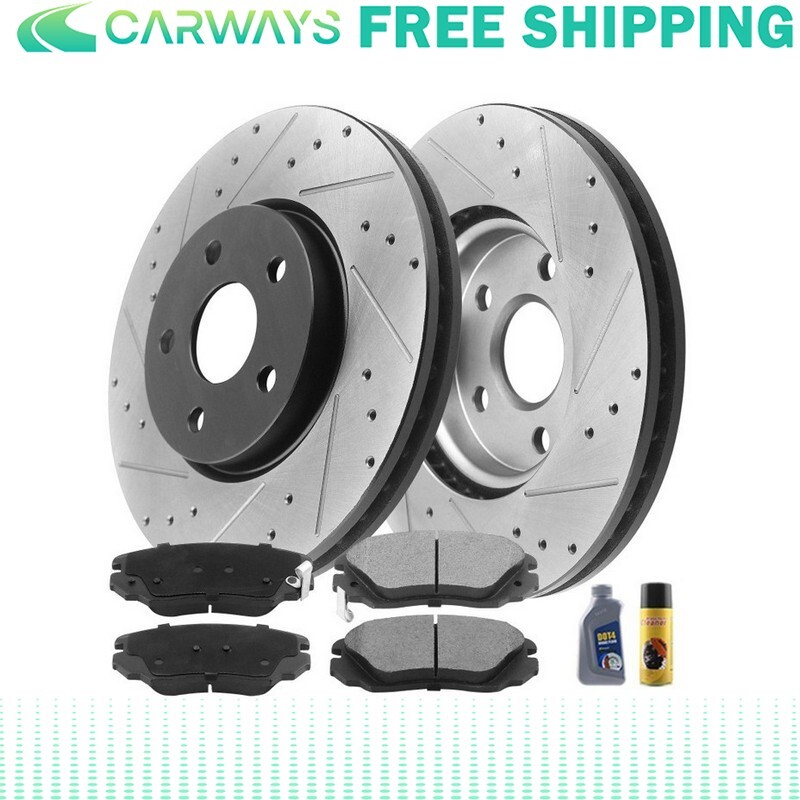 For Chevrolet Equinox Front Left Disc Brake Rotors Set Direct Fit