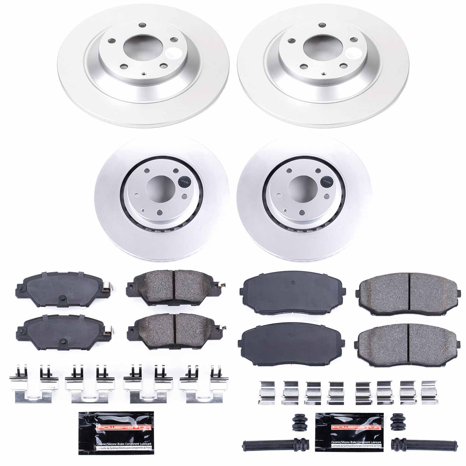 Z23 Daily Driver Premium Carbon-Fiber Ceramic Brake Pad and Fully Coated Rotor K