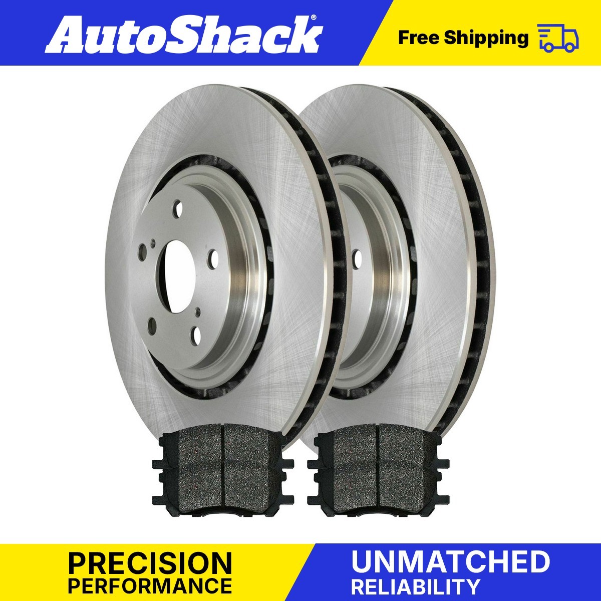 Front Disc Rotors Brake Pads for Lexus RX350 RX400h Toyota Highlander 3.5L