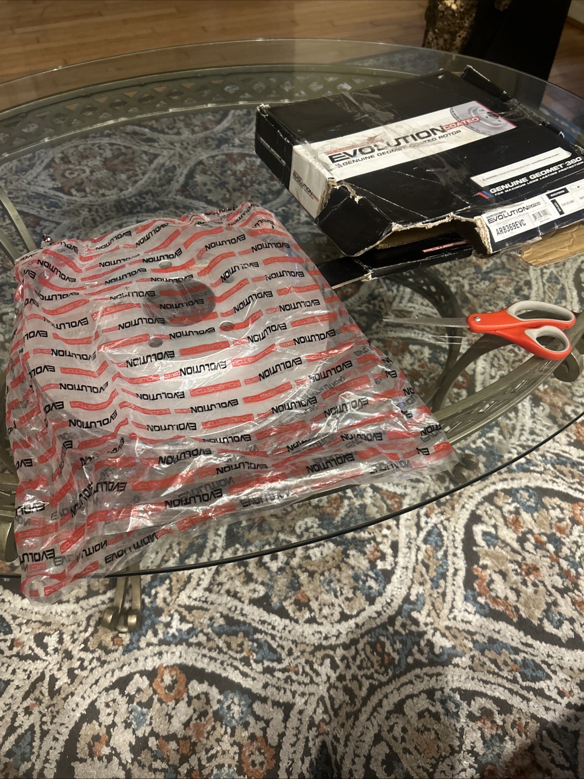 PowerStop AR8369EVC Evolution Coated Rotor for Front (New w/damaged box)