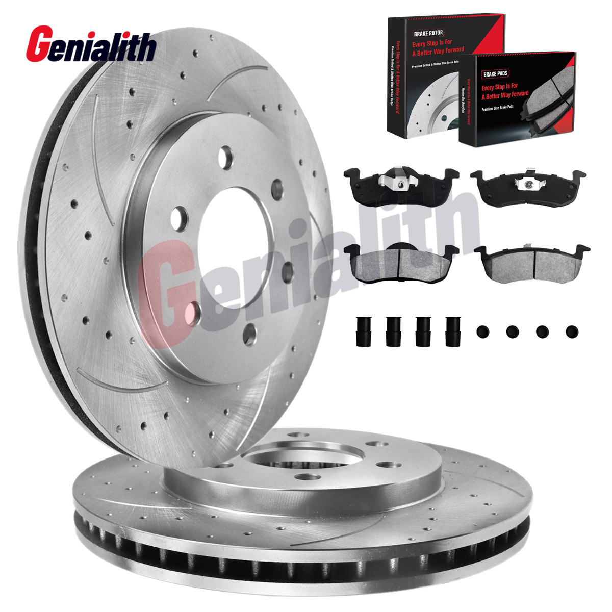 Rear Disc Rotors Brake Pads for 2007 – 2017 Ford Expedition Lincoln Navigator
