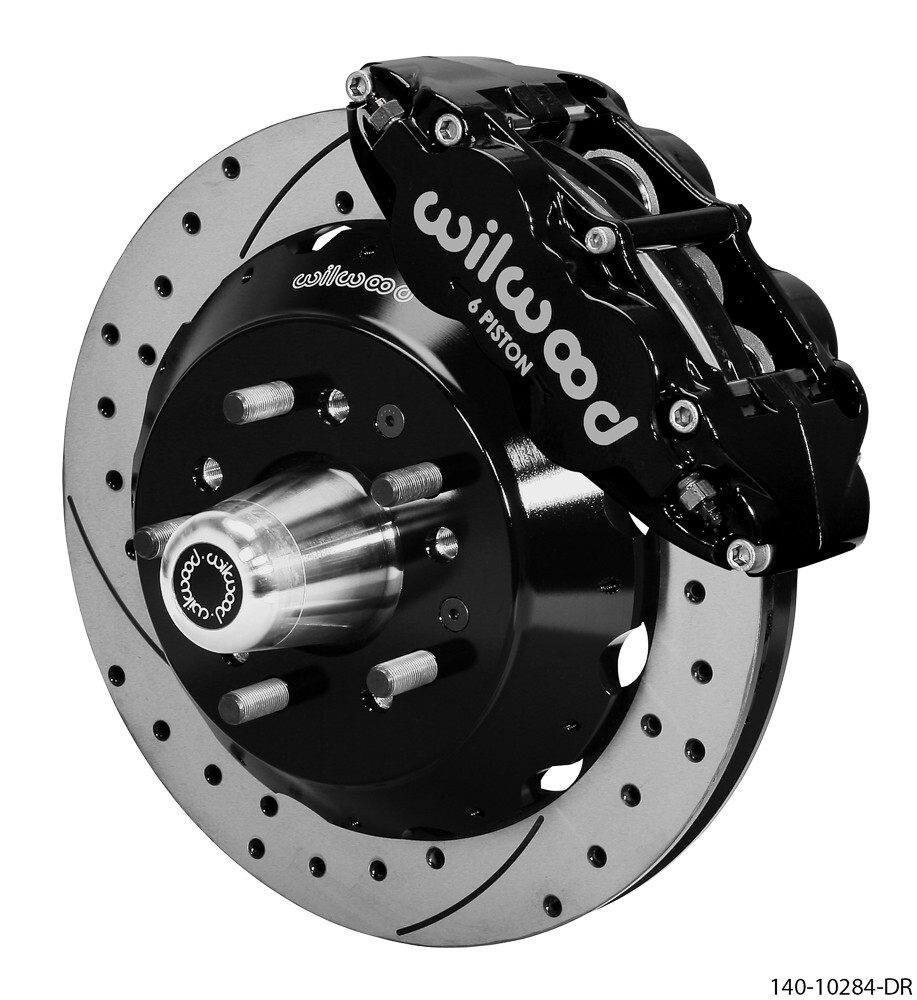 Complete Wilwood Disc Brake Kit w/ CPP Drop Spindles 1959-1964 Chevrolet Impala