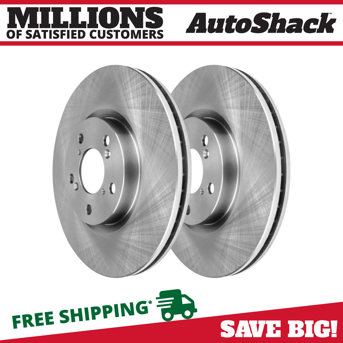 Front Brake Rotors Pair 2 for Acura ZDX RLX 2007-2013 MDX 2009-2015 Honda Pilot