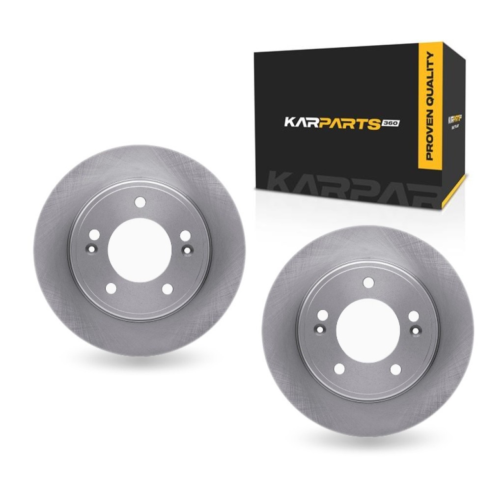 For Kia K3 2024 Disc Brake Rotors | Rear | Set Of 2 | Cast-Iron Material
