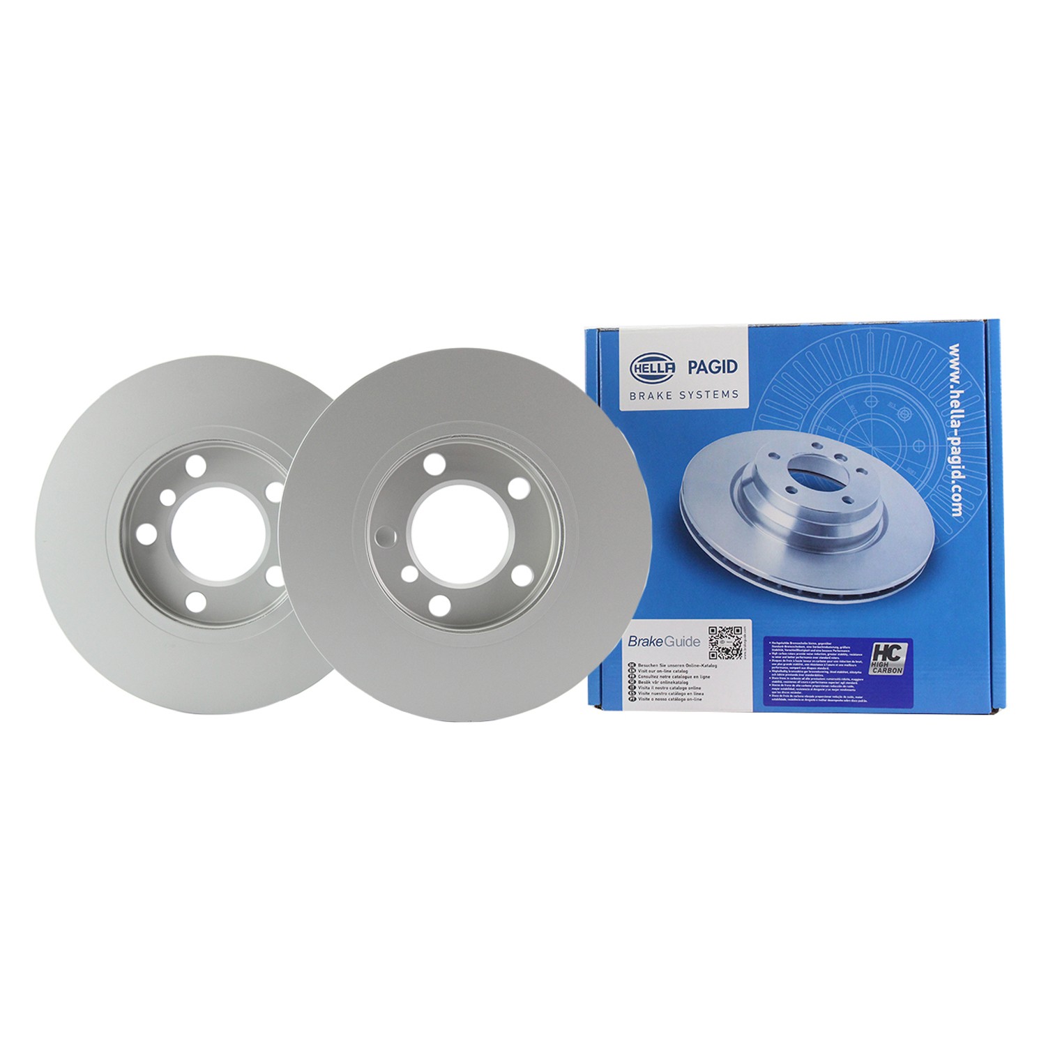 Hella 294mm Front Coated Disc Brake Rotor For Mini Cooper Countryman Paceman