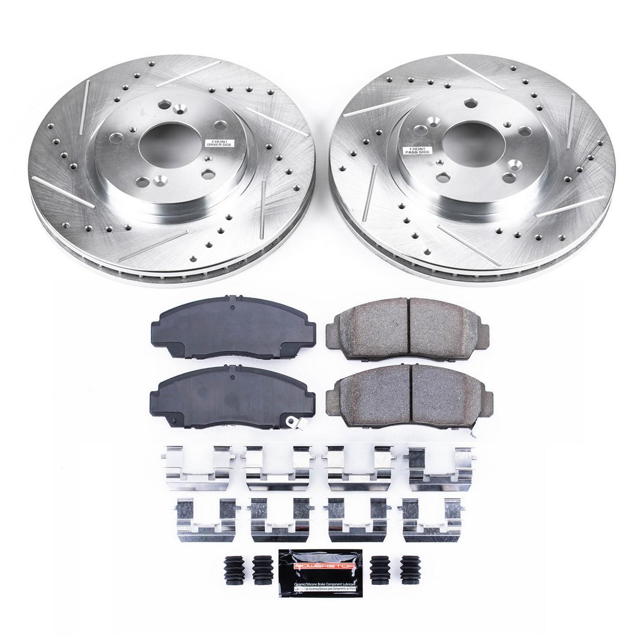PowerStop Z23 Evolution Sport Brake Kit for 01-03 Acura CL Front