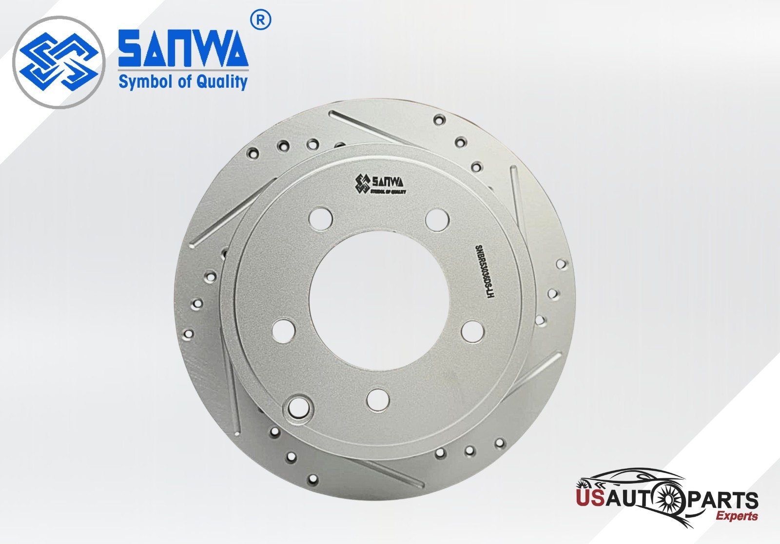 REAR LH BRAKE ROTOR SOLID &GEOMET COATED D&S 262 mm FOR JEEP COMPASS 07-17