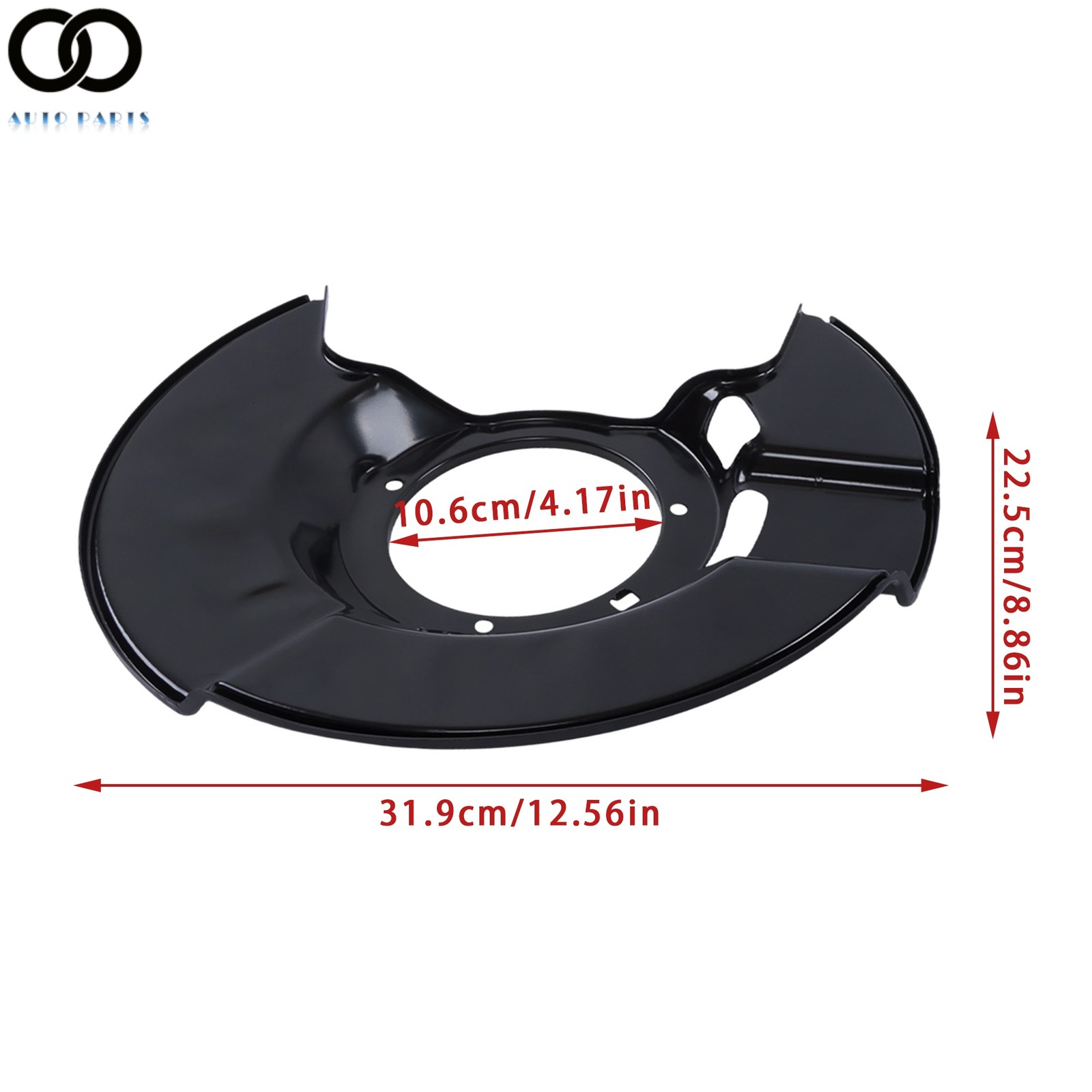 For Honda Pilot 2003-08 Front Driver & Passenger Side Brake Dust Shield Set 2Pcs