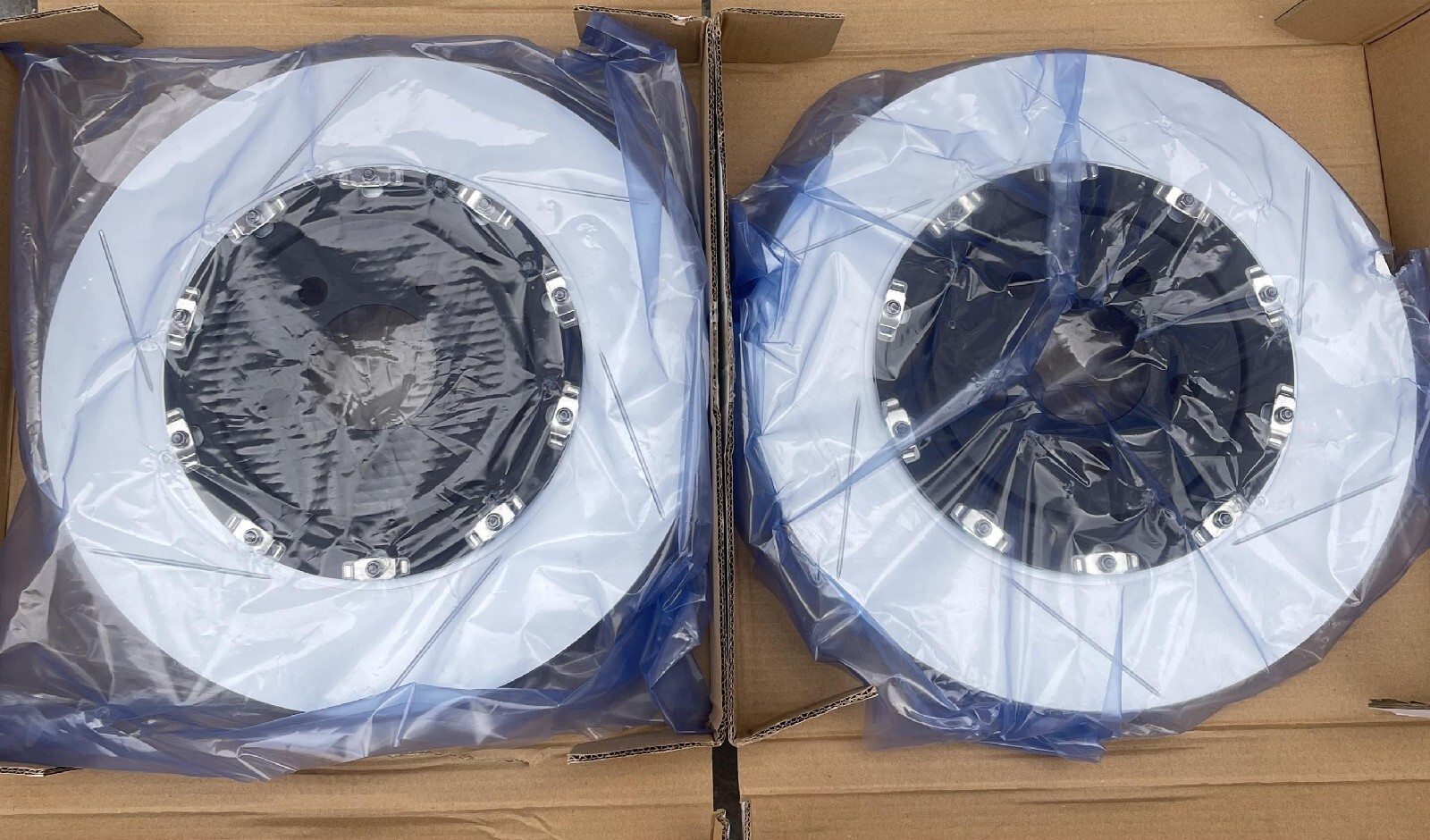 Slotted Rotors 2pc 2015-2020 Dodge Charger Challenger Hellcat Redeye Scatpack WB
