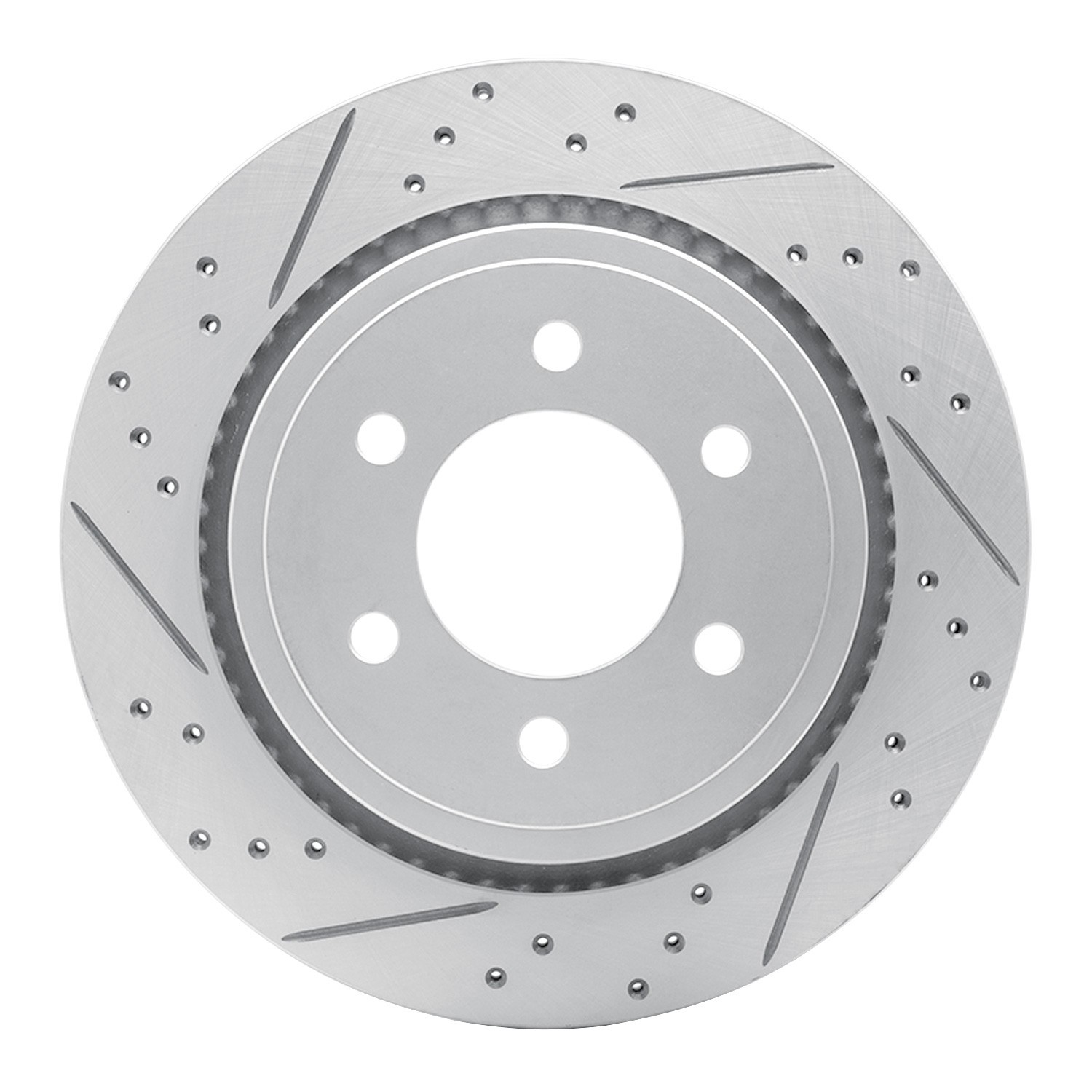 Dynamite Friction Rear Driver Side Disc Brake Rotor for 15-17 F-150 (830-54231L)