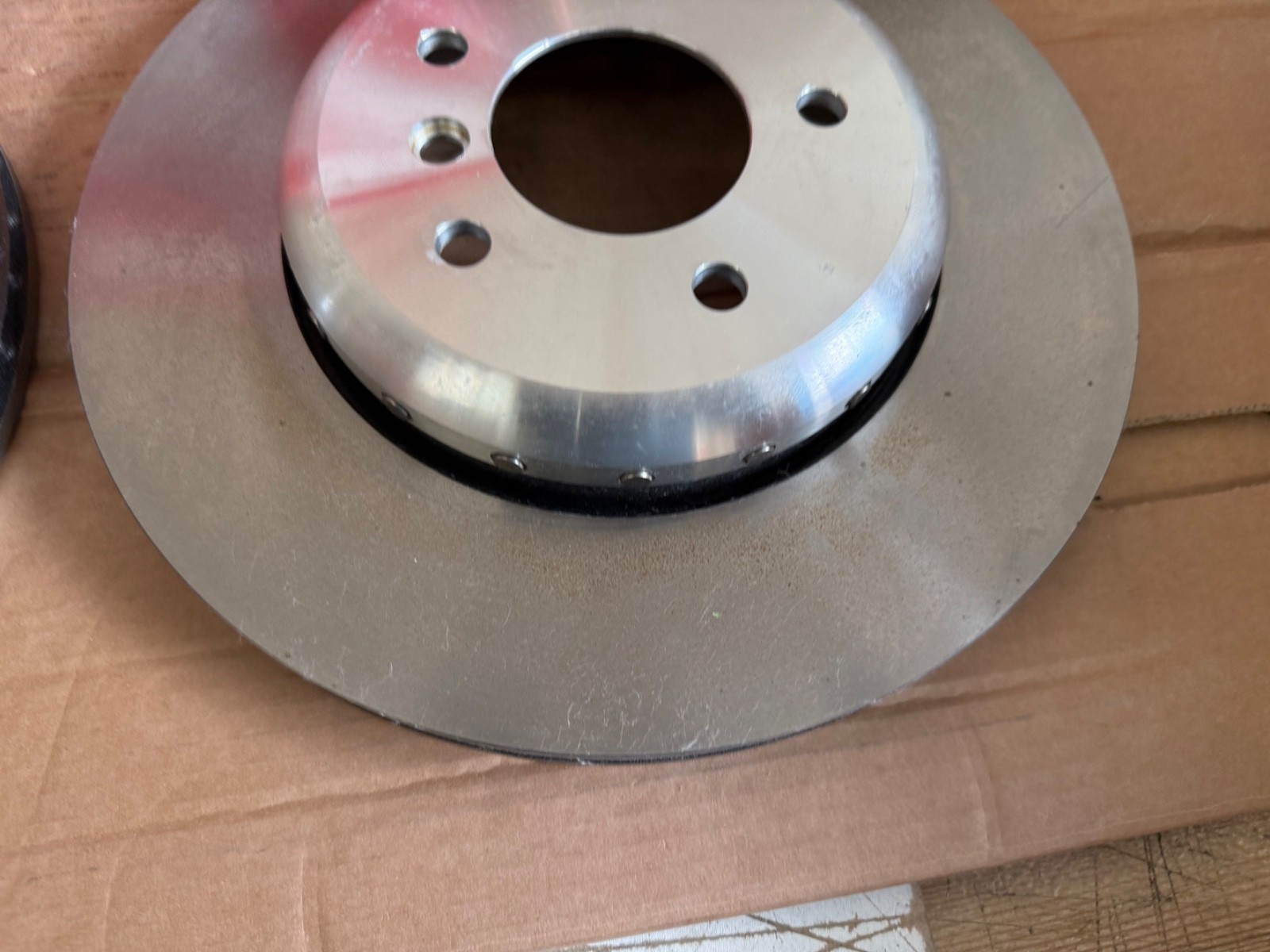 Fits BMW 5 6 Series E60 E61 Rear Vented Brake Discs Pair 345mm TRW DF6624S
