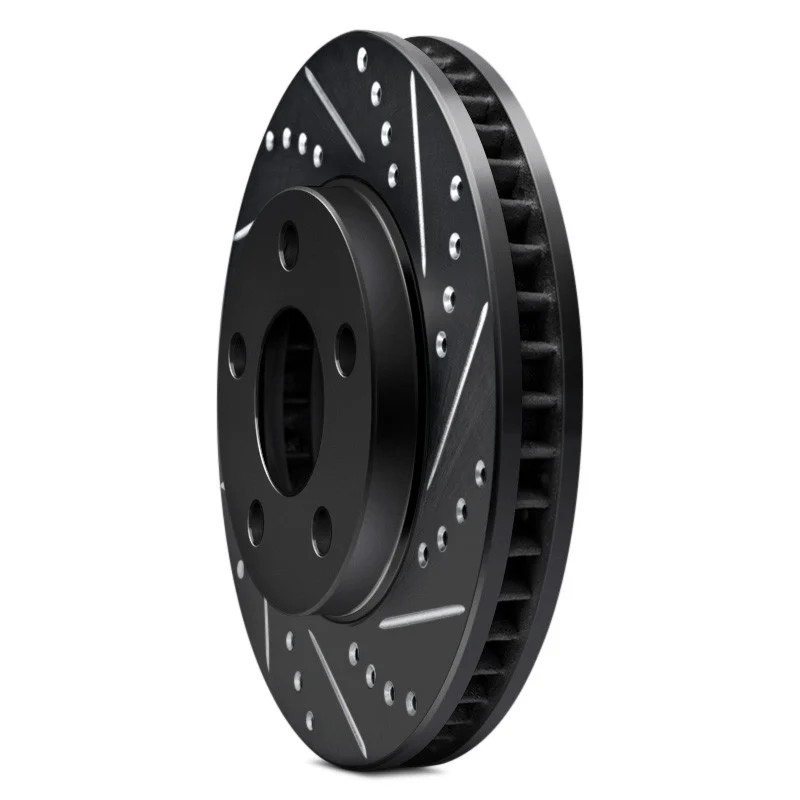 For Nissan Altima 19-25 Brake Rotor DFC Premium Drilled & Slotted Rear Passenger