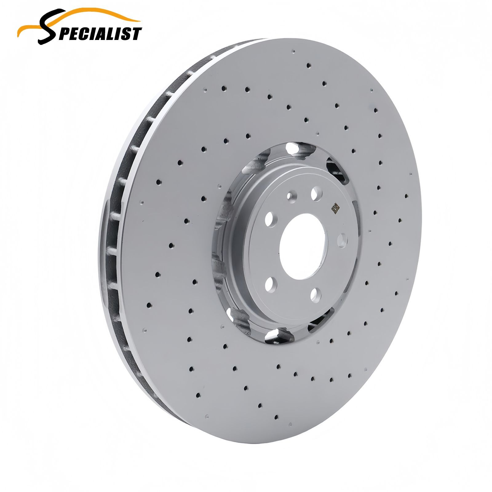 Front Disc Brake Rotor Set for 2021-2024 Audi RS6 Avant RS7 Sportback 4K0615301S