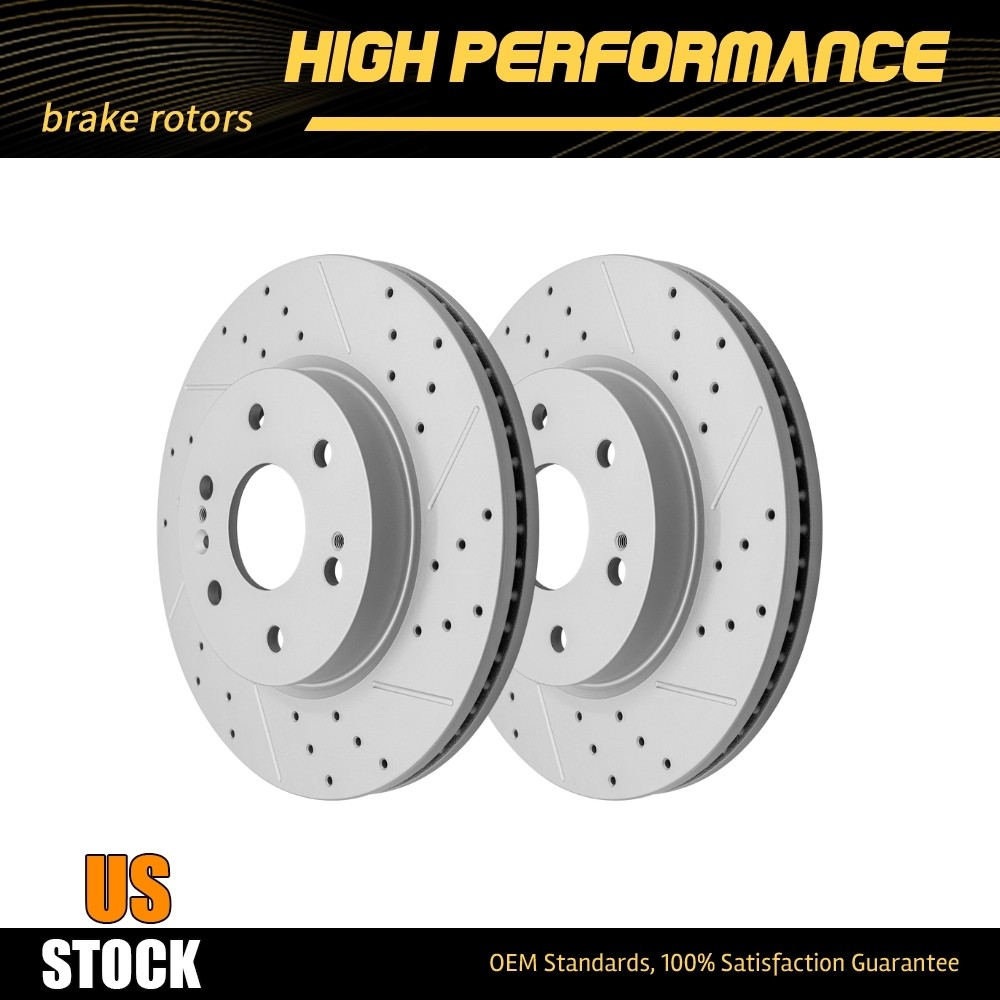 343mm Front Disc Brake Rotors For Silverado Sierra 1500 Suburban Escalade ESV