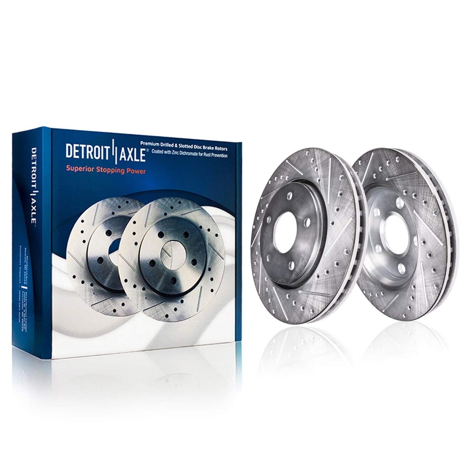Front and Rear Brake Rotors + Brake Pads for Honda Accord Acura TSX Brakes Rotor
