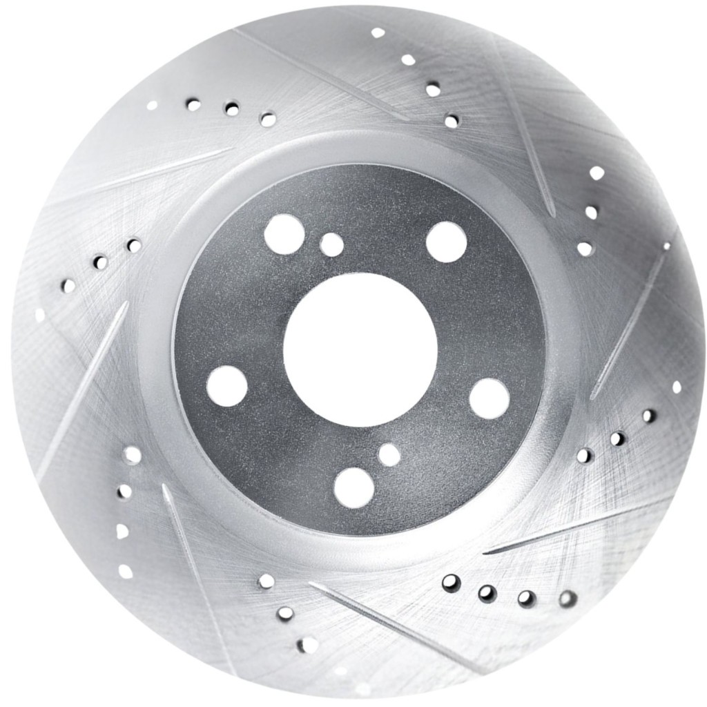 For Audi Q5 2013-2017 Rotor Set | Front | Cast Iron | Vented | Silver