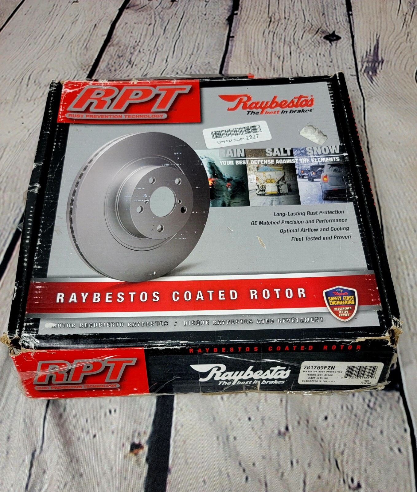 Raybestos Rear Disc Brake Rotor for 14-20 500L (781769FZN)