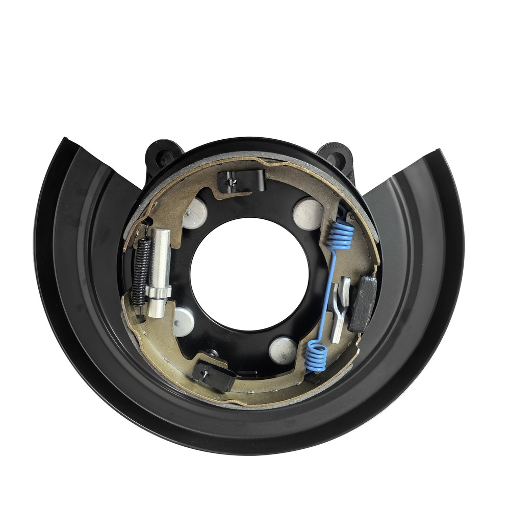Rear Parking Brake Assembly w/Backing Plate for 2005-2012 Ford F-250 F-350 F-450