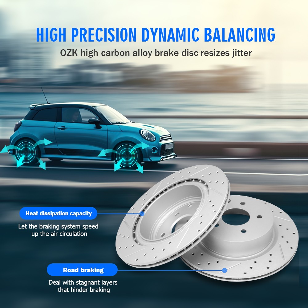 330mm Front 334mm Rear Disc Rotor Brake Pads For Honda Pilot Acura MDX ZDX 10-13