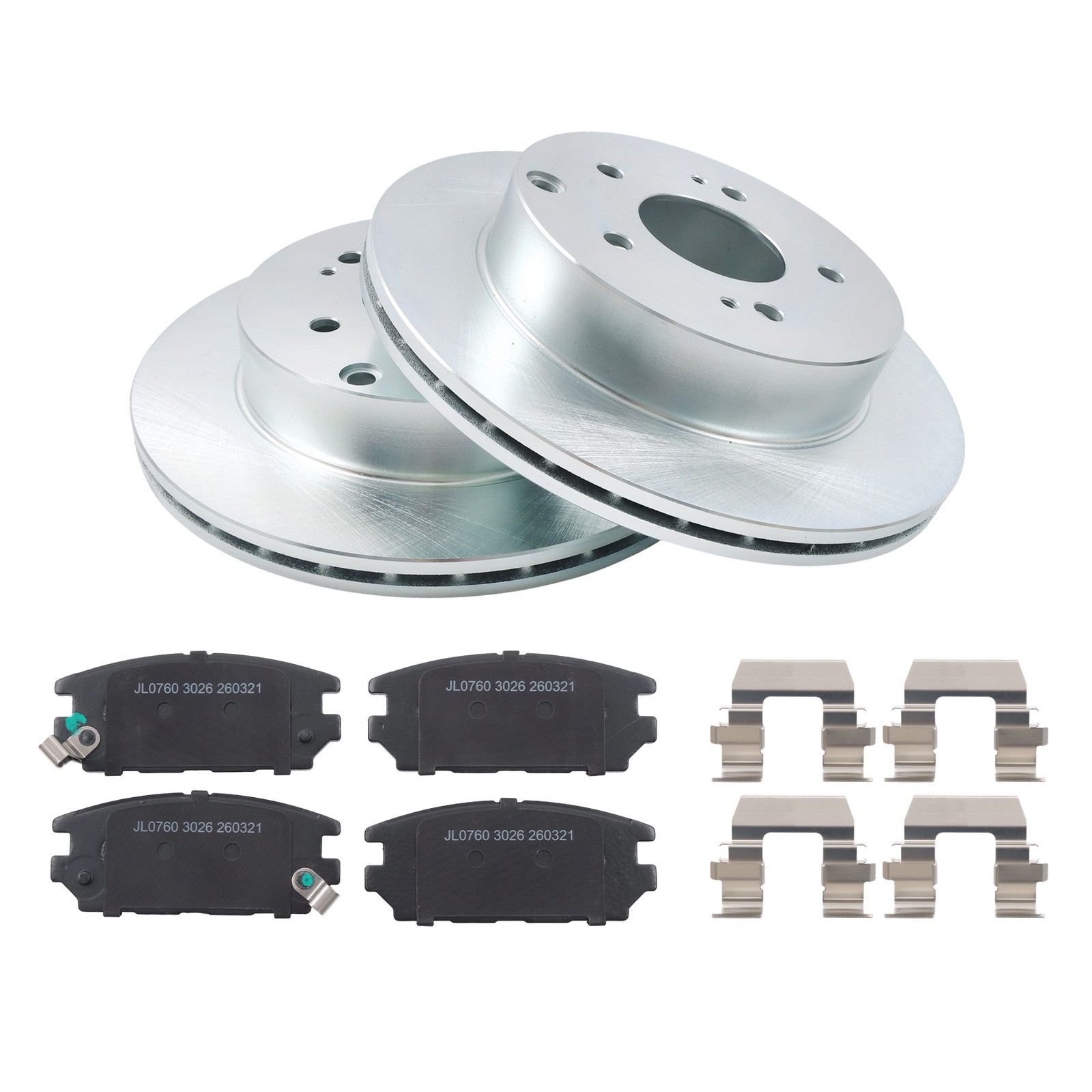 For Mitsubishi Eclipse Galant 2007-2009 12146072 Rear Brake Disc and Pad Kit